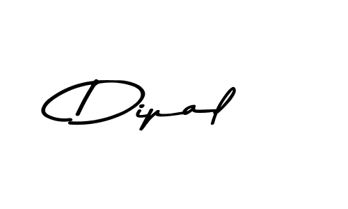 How to make Dipal name signature. Use Asem Kandis PERSONAL USE style for creating short signs online. This is the latest handwritten sign. Dipal signature style 9 images and pictures png