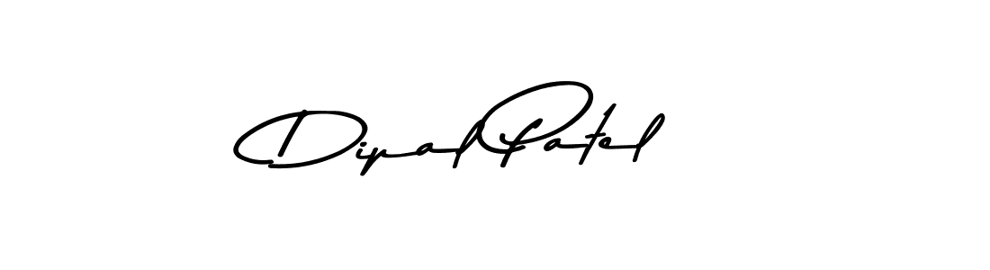 Create a beautiful signature design for name Dipal Patel. With this signature (Asem Kandis PERSONAL USE) fonts, you can make a handwritten signature for free. Dipal Patel signature style 9 images and pictures png