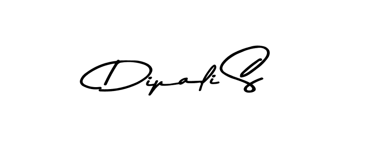 Create a beautiful signature design for name Dipali S. With this signature (Asem Kandis PERSONAL USE) fonts, you can make a handwritten signature for free. Dipali S signature style 9 images and pictures png