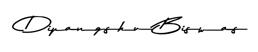 Personalize your online presence with Dipangshu Biswas signature rendered in elegant Asem Kandis PERSONAL USE font. Great for website footers and blogs. Dipangshu Biswas signature style 9 images and pictures png
