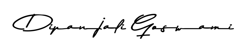 A classic penmanship look for Dipanjali Goswami. The Asem Kandis PERSONAL USE font brings timeless elegance and confidence to every signed document. Dipanjali Goswami signature style 9 images and pictures png