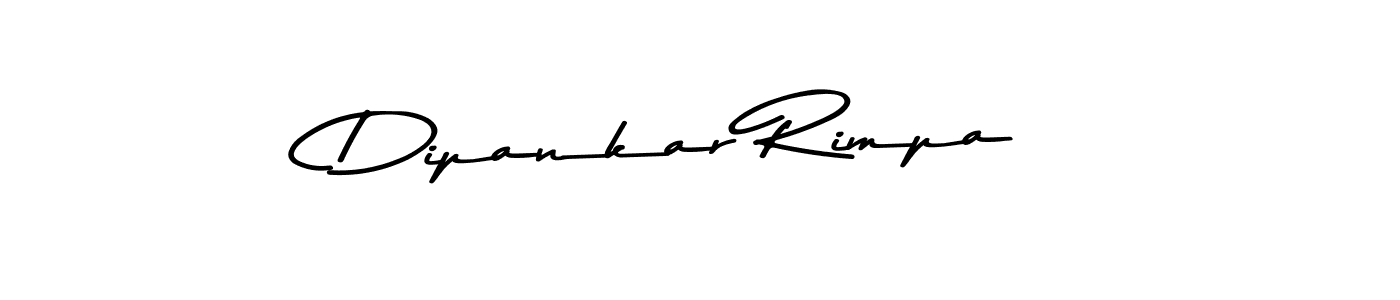 How to make Dipankar Rimpa signature? Asem Kandis PERSONAL USE is a professional autograph style. Create handwritten signature for Dipankar Rimpa name. Dipankar Rimpa signature style 9 images and pictures png