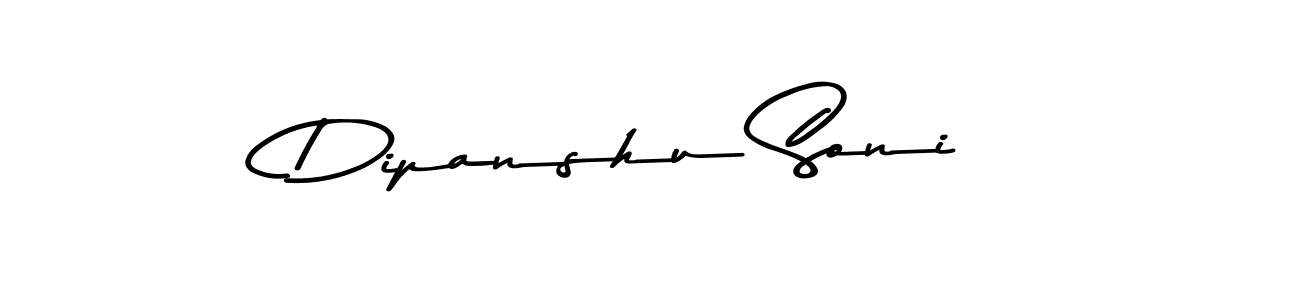 Use a signature maker to create a handwritten signature online. With this signature software, you can design (Asem Kandis PERSONAL USE) your own signature for name Dipanshu Soni. Dipanshu Soni signature style 9 images and pictures png