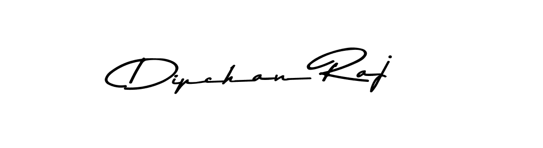 How to make Dipchan Raj signature? Asem Kandis PERSONAL USE is a professional autograph style. Create handwritten signature for Dipchan Raj name. Dipchan Raj signature style 9 images and pictures png