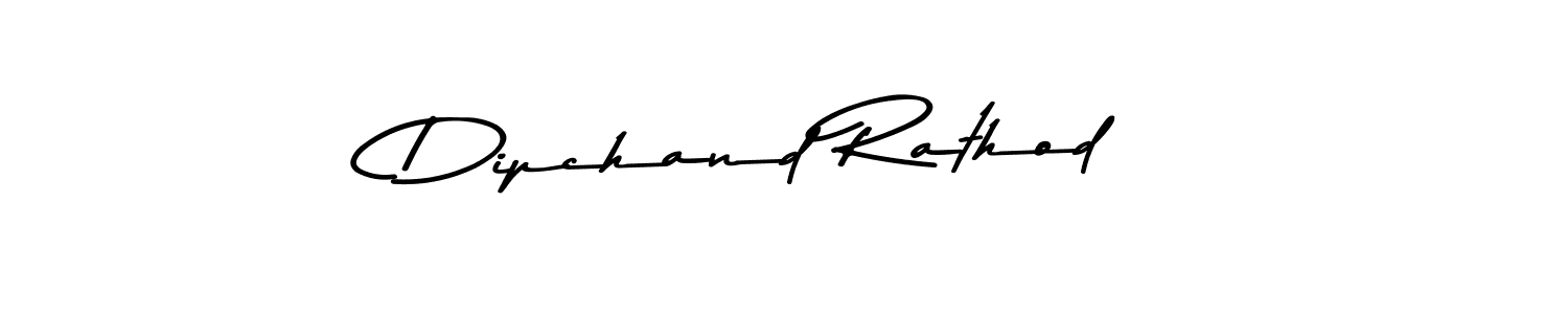 How to make Dipchand Rathod signature? Asem Kandis PERSONAL USE is a professional autograph style. Create handwritten signature for Dipchand Rathod name. Dipchand Rathod signature style 9 images and pictures png