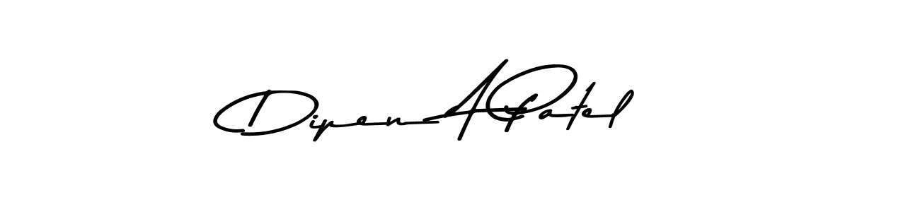The best way (Asem Kandis PERSONAL USE) to make a short signature is to pick only two or three words in your name. The name Dipen A Patel include a total of six letters. For converting this name. Dipen A Patel signature style 9 images and pictures png