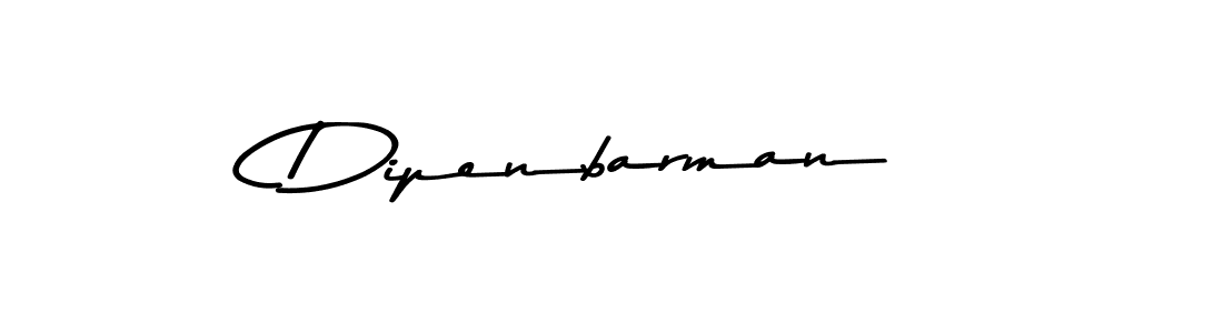 Create a beautiful signature design for name Dipenbarman. With this signature (Asem Kandis PERSONAL USE) fonts, you can make a handwritten signature for free. Dipenbarman signature style 9 images and pictures png