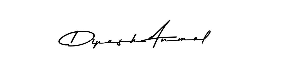 How to make Dipesh Anmol signature? Asem Kandis PERSONAL USE is a professional autograph style. Create handwritten signature for Dipesh Anmol name. Dipesh Anmol signature style 9 images and pictures png