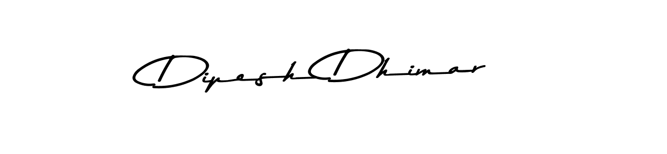 Also You can easily find your signature by using the search form. We will create Dipesh Dhimar name handwritten signature images for you free of cost using Asem Kandis PERSONAL USE sign style. Dipesh Dhimar signature style 9 images and pictures png