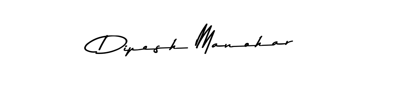 Design your own signature with our free online signature maker. With this signature software, you can create a handwritten (Asem Kandis PERSONAL USE) signature for name Dipesh Manohar. Dipesh Manohar signature style 9 images and pictures png