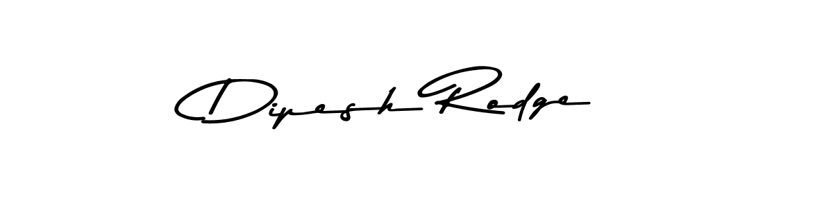 Make a beautiful signature design for name Dipesh Rodge. With this signature (Asem Kandis PERSONAL USE) style, you can create a handwritten signature for free. Dipesh Rodge signature style 9 images and pictures png