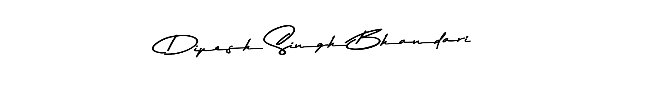 Use a signature maker to create a handwritten signature online. With this signature software, you can design (Asem Kandis PERSONAL USE) your own signature for name Dipesh Singh Bhandari. Dipesh Singh Bhandari signature style 9 images and pictures png