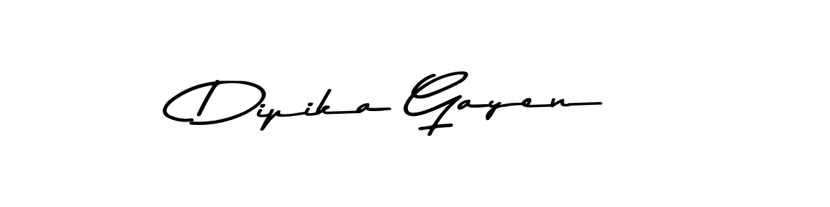 Asem Kandis PERSONAL USE is a professional signature style that is perfect for those who want to add a touch of class to their signature. It is also a great choice for those who want to make their signature more unique. Get Dipika Gayen name to fancy signature for free. Dipika Gayen signature style 9 images and pictures png