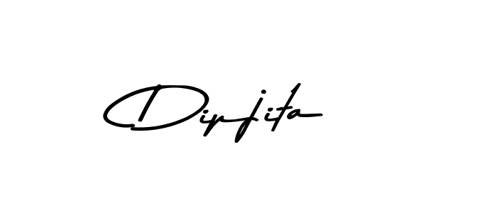 Design your own signature with our free online signature maker. With this signature software, you can create a handwritten (Asem Kandis PERSONAL USE) signature for name Dipjita. Dipjita signature style 9 images and pictures png
