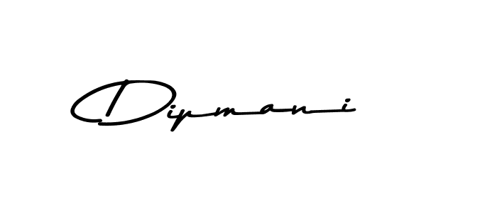 How to make Dipmani name signature. Use Asem Kandis PERSONAL USE style for creating short signs online. This is the latest handwritten sign. Dipmani signature style 9 images and pictures png