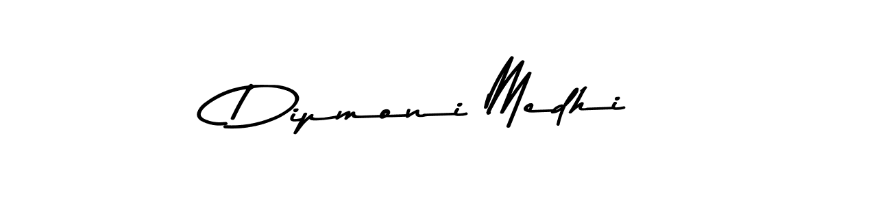 Use a signature maker to create a handwritten signature online. With this signature software, you can design (Asem Kandis PERSONAL USE) your own signature for name Dipmoni Medhi. Dipmoni Medhi signature style 9 images and pictures png