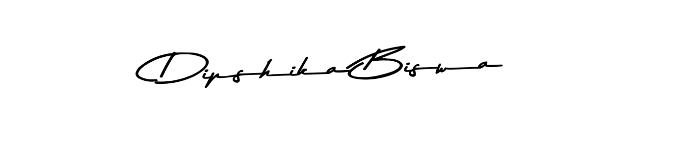 Use a signature maker to create a handwritten signature online. With this signature software, you can design (Asem Kandis PERSONAL USE) your own signature for name Dipshika Biswa. Dipshika Biswa signature style 9 images and pictures png