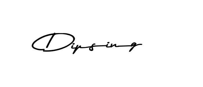 Dipsing stylish signature style. Best Handwritten Sign (Asem Kandis PERSONAL USE) for my name. Handwritten Signature Collection Ideas for my name Dipsing. Dipsing signature style 9 images and pictures png