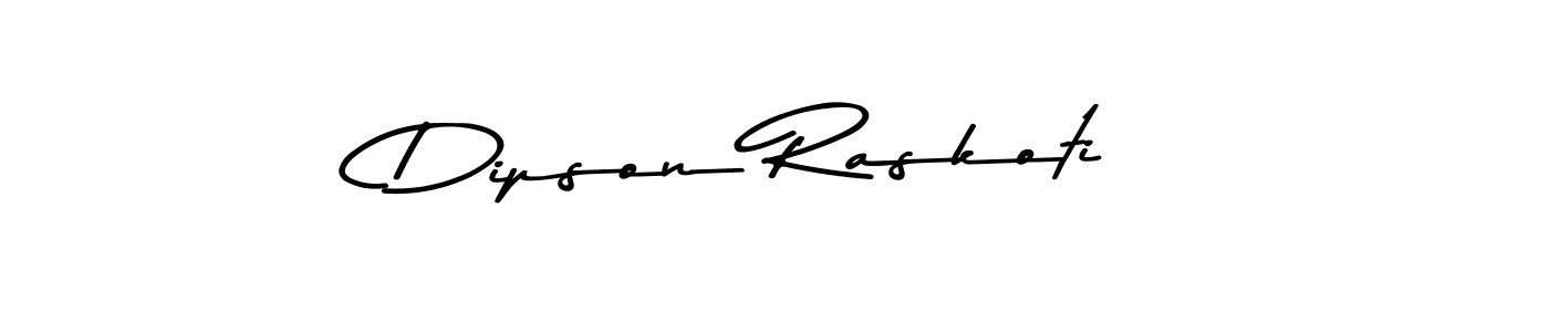 Also You can easily find your signature by using the search form. We will create Dipson Raskoti name handwritten signature images for you free of cost using Asem Kandis PERSONAL USE sign style. Dipson Raskoti signature style 9 images and pictures png