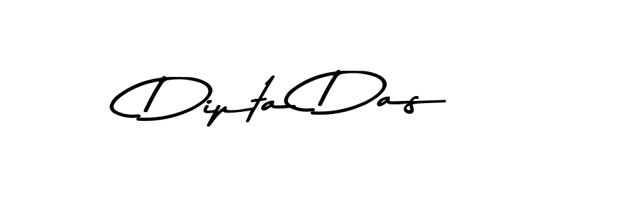 How to make Dipta Das name signature. Use Asem Kandis PERSONAL USE style for creating short signs online. This is the latest handwritten sign. Dipta Das signature style 9 images and pictures png