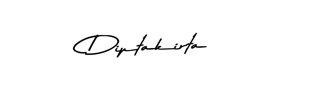 Design your own signature with our free online signature maker. With this signature software, you can create a handwritten (Asem Kandis PERSONAL USE) signature for name Diptakirta. Diptakirta signature style 9 images and pictures png