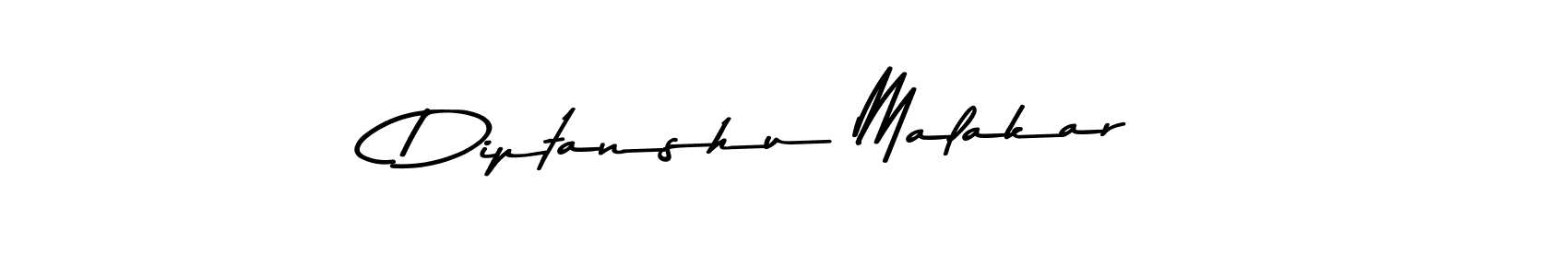 How to make Diptanshu Malakar name signature. Use Asem Kandis PERSONAL USE style for creating short signs online. This is the latest handwritten sign. Diptanshu Malakar signature style 9 images and pictures png