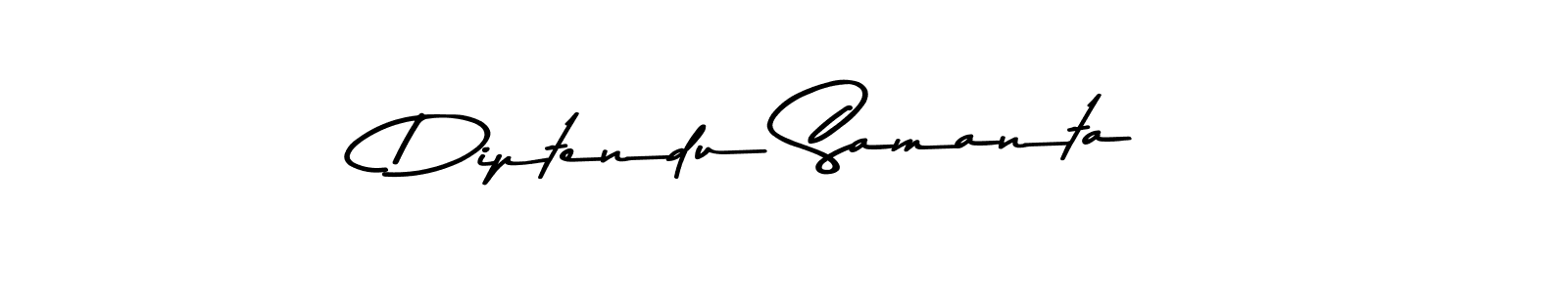 Design your own signature with our free online signature maker. With this signature software, you can create a handwritten (Asem Kandis PERSONAL USE) signature for name Diptendu Samanta. Diptendu Samanta signature style 9 images and pictures png