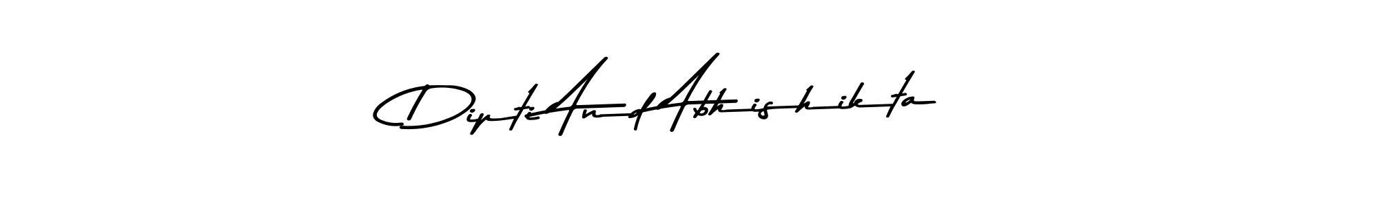 It looks lik you need a new signature style for name Dipti And Abhishikta. Design unique handwritten (Asem Kandis PERSONAL USE) signature with our free signature maker in just a few clicks. Dipti And Abhishikta signature style 9 images and pictures png