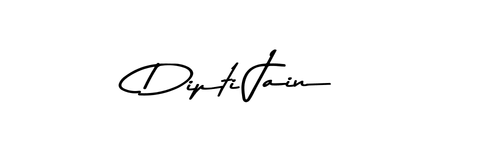 Dipti Jain stylish signature style. Best Handwritten Sign (Asem Kandis PERSONAL USE) for my name. Handwritten Signature Collection Ideas for my name Dipti Jain. Dipti Jain signature style 9 images and pictures png