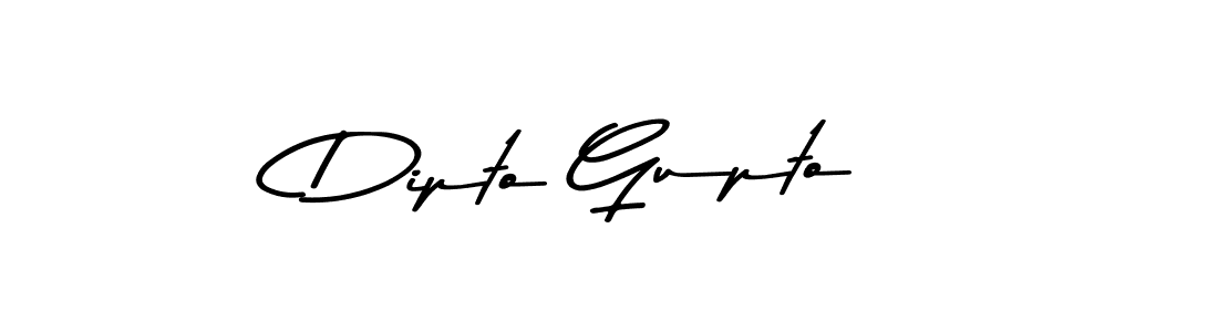 Create a beautiful signature design for name Dipto Gupto. With this signature (Asem Kandis PERSONAL USE) fonts, you can make a handwritten signature for free. Dipto Gupto signature style 9 images and pictures png