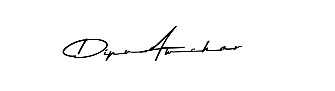 if you are searching for the best signature style for your name Dipu Awchar. so please give up your signature search. here we have designed multiple signature styles  using Asem Kandis PERSONAL USE. Dipu Awchar signature style 9 images and pictures png