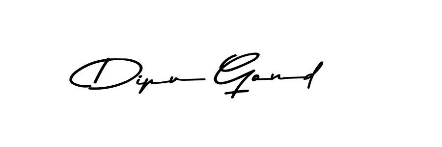 Create a beautiful signature design for name Dipu Gond. With this signature (Asem Kandis PERSONAL USE) fonts, you can make a handwritten signature for free. Dipu Gond signature style 9 images and pictures png