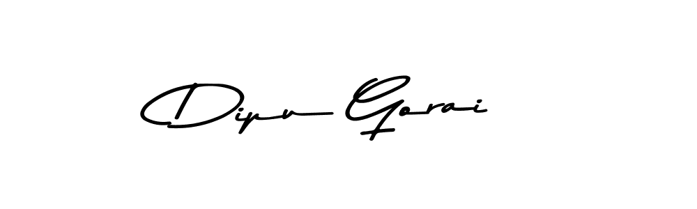 How to make Dipu Gorai name signature. Use Asem Kandis PERSONAL USE style for creating short signs online. This is the latest handwritten sign. Dipu Gorai signature style 9 images and pictures png