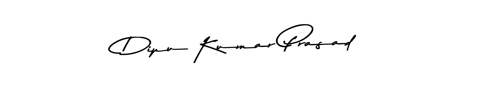 Create a beautiful signature design for name Dipu Kumar Prasad. With this signature (Asem Kandis PERSONAL USE) fonts, you can make a handwritten signature for free. Dipu Kumar Prasad signature style 9 images and pictures png