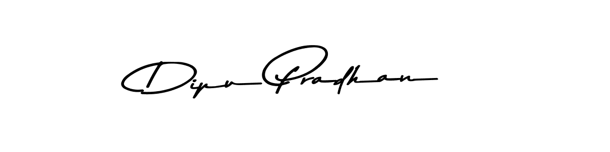 Design your own signature with our free online signature maker. With this signature software, you can create a handwritten (Asem Kandis PERSONAL USE) signature for name Dipu Pradhan. Dipu Pradhan signature style 9 images and pictures png