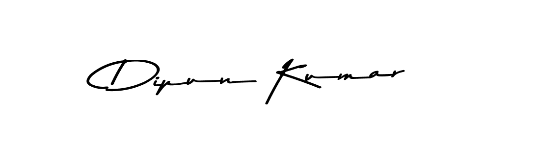 Use a signature maker to create a handwritten signature online. With this signature software, you can design (Asem Kandis PERSONAL USE) your own signature for name Dipun Kumar. Dipun Kumar signature style 9 images and pictures png