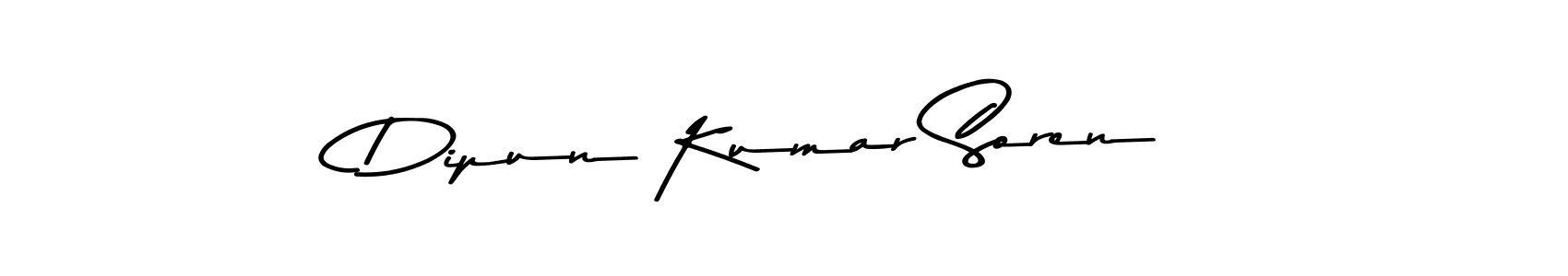 Also You can easily find your signature by using the search form. We will create Dipun Kumar Soren name handwritten signature images for you free of cost using Asem Kandis PERSONAL USE sign style. Dipun Kumar Soren signature style 9 images and pictures png