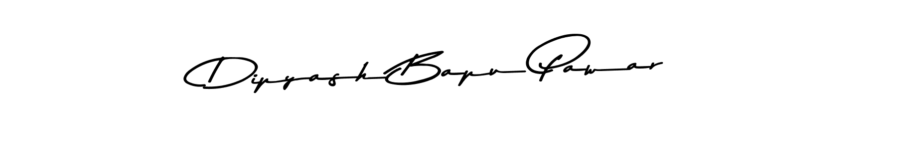 Create a beautiful signature design for name Dipyash Bapu Pawar. With this signature (Asem Kandis PERSONAL USE) fonts, you can make a handwritten signature for free. Dipyash Bapu Pawar signature style 9 images and pictures png