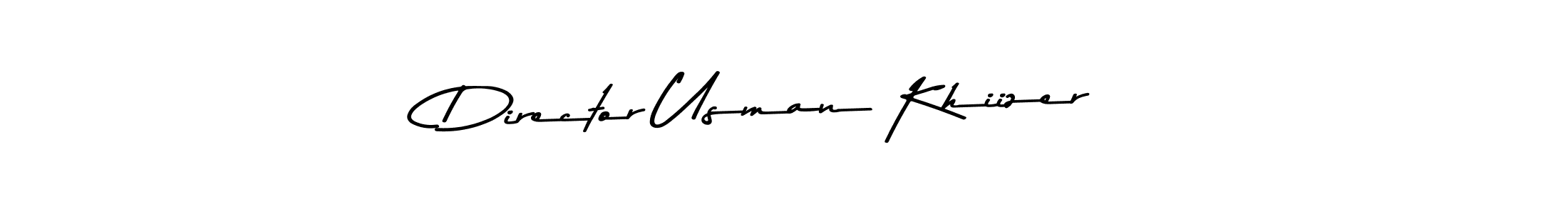 You can use this online signature creator to create a handwritten signature for the name Director Usman Khiizer. This is the best online autograph maker. Director Usman Khiizer signature style 9 images and pictures png