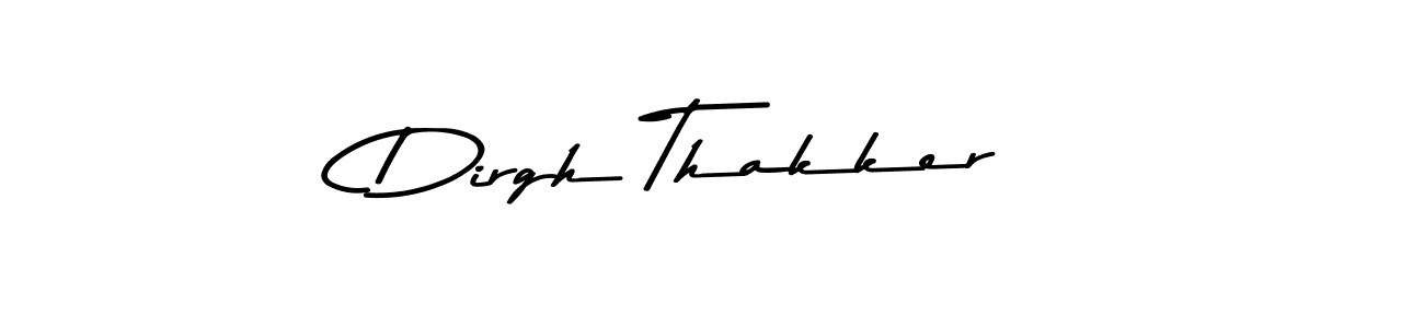 The best way (Asem Kandis PERSONAL USE) to make a short signature is to pick only two or three words in your name. The name Dirgh Thakker include a total of six letters. For converting this name. Dirgh Thakker signature style 9 images and pictures png