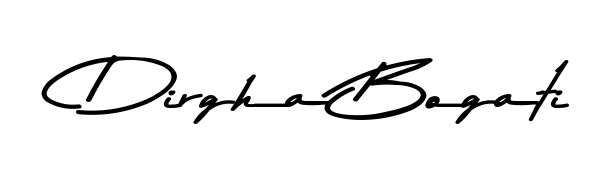 Give your name Dirgha Bogati an exquisite flair with the Asem Kandis PERSONAL USE script font. Ideal for contracts, resumes, and formal letterheads. Dirgha Bogati signature style 9 images and pictures png