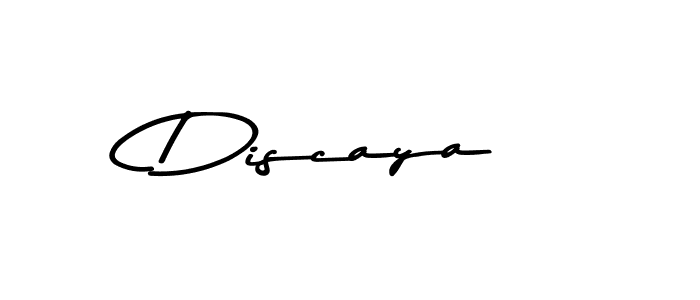 You should practise on your own different ways (Asem Kandis PERSONAL USE) to write your name (Discaya) in signature. don't let someone else do it for you. Discaya signature style 9 images and pictures png