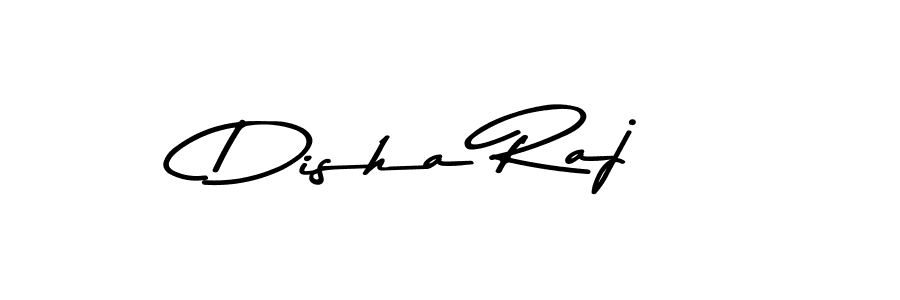 Create a beautiful signature design for name Disha Raj. With this signature (Asem Kandis PERSONAL USE) fonts, you can make a handwritten signature for free. Disha Raj signature style 9 images and pictures png