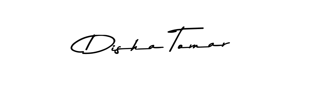 The best way (Asem Kandis PERSONAL USE) to make a short signature is to pick only two or three words in your name. The name Disha Tomar include a total of six letters. For converting this name. Disha Tomar signature style 9 images and pictures png