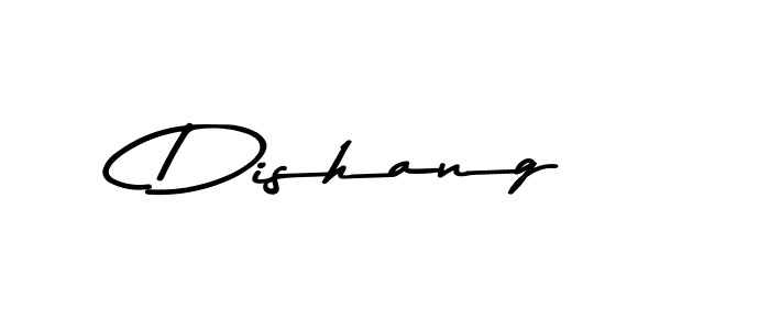 Create a beautiful signature design for name Dishang. With this signature (Asem Kandis PERSONAL USE) fonts, you can make a handwritten signature for free. Dishang signature style 9 images and pictures png