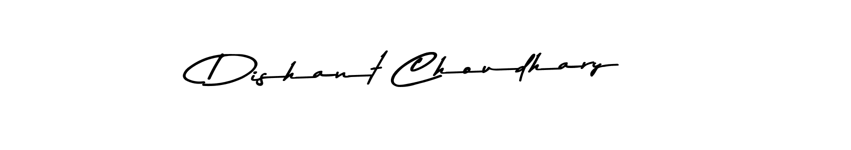 Use a signature maker to create a handwritten signature online. With this signature software, you can design (Asem Kandis PERSONAL USE) your own signature for name Dishant Choudhary. Dishant Choudhary signature style 9 images and pictures png