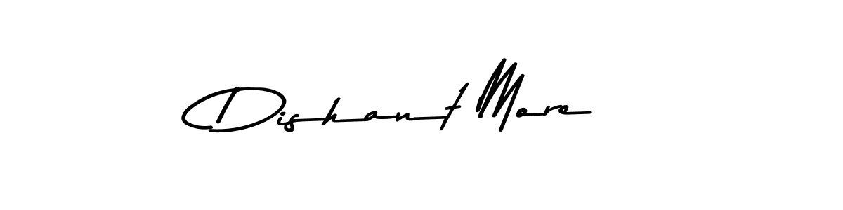 Asem Kandis PERSONAL USE is a professional signature style that is perfect for those who want to add a touch of class to their signature. It is also a great choice for those who want to make their signature more unique. Get Dishant More name to fancy signature for free. Dishant More signature style 9 images and pictures png
