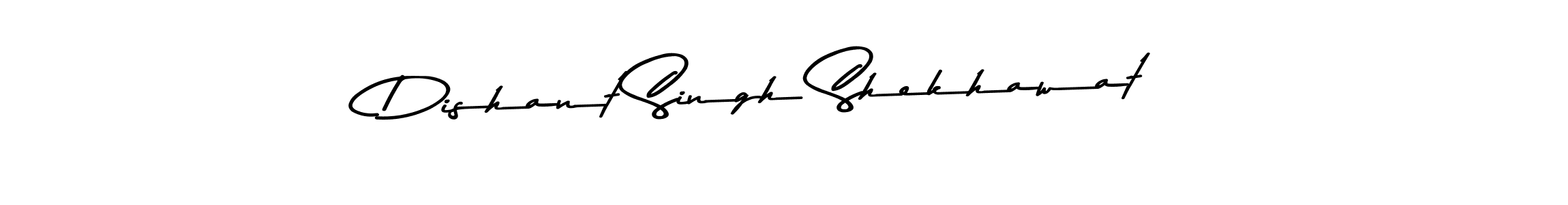 Design your own signature with our free online signature maker. With this signature software, you can create a handwritten (Asem Kandis PERSONAL USE) signature for name Dishant Singh Shekhawat. Dishant Singh Shekhawat signature style 9 images and pictures png