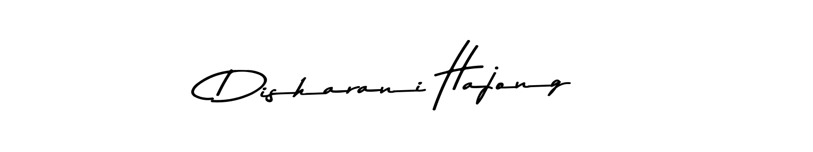 Design your own signature with our free online signature maker. With this signature software, you can create a handwritten (Asem Kandis PERSONAL USE) signature for name Disharani Hajong. Disharani Hajong signature style 9 images and pictures png
