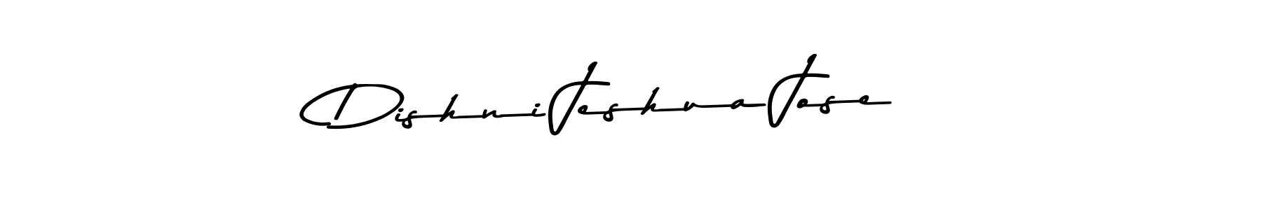 Use a signature maker to create a handwritten signature online. With this signature software, you can design (Asem Kandis PERSONAL USE) your own signature for name Dishni Jeshua Jose. Dishni Jeshua Jose signature style 9 images and pictures png